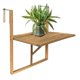 thumbnail image 3 of Mesa Plegable Colgante Balcon Madera Acacia, 3 of 5