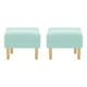 thumbnail image 1 of Set Pouf Sky 1c Felpa 05 Verde Agua, 1 of 4
