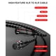 thumbnail image 5 of Cable de micrófono XLR Cables VANDESAIL de 0,9 m, paquete de 2 unidades, macho a hembra, 5 of 9