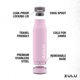 thumbnail image 3 of Botella de agua ZULU Ace de acero inoxidable con aislamiento al vacío de 710 ml, 3 of 7