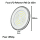 thumbnail image 3 of 10 Foco Plafon 400w Ip65 Industrial Techo Campana Luz Fría, 3 of 6