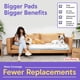 thumbnail image 3 of Alfombrillas Desechables para Orina de Perro PetsWorld 94x137cm Paquete de 25, 3 of 6