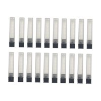 Magideal - Caja Para Brocas De 20 Piezas, Contenedor Para Brocas, Protección Vacía Compacta, Caja De Almacenamiento Portátil Para Brocas De Uñas, Caja De Almacen Negro