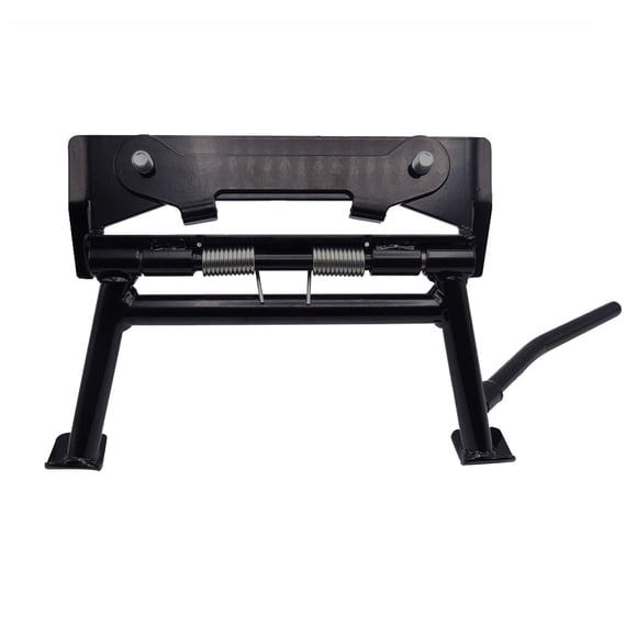 Soporte central Dasen para Harley FLH/FLT 1980-2008 Acero negro