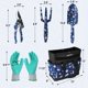 thumbnail image 2 of Juego de herramientas de jardín WORKPRO de aluminio resistente, 5 piezas con bolsa azul, 2 of 7