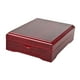 thumbnail image 4 of Caja de Exhibición de Madera Clásica Caja Organizadora Titular de La Joyería Coleccionables Medallón Colección Insignia Caja de Madera 12cmx16cmx3.5cm, 4 of 5