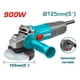 thumbnail image 2 of Esmeril Angular 5 900w Vvariable Total Tools Tg109125565-7 Turquesa 50 Hz/60 Hz, 2 of 2