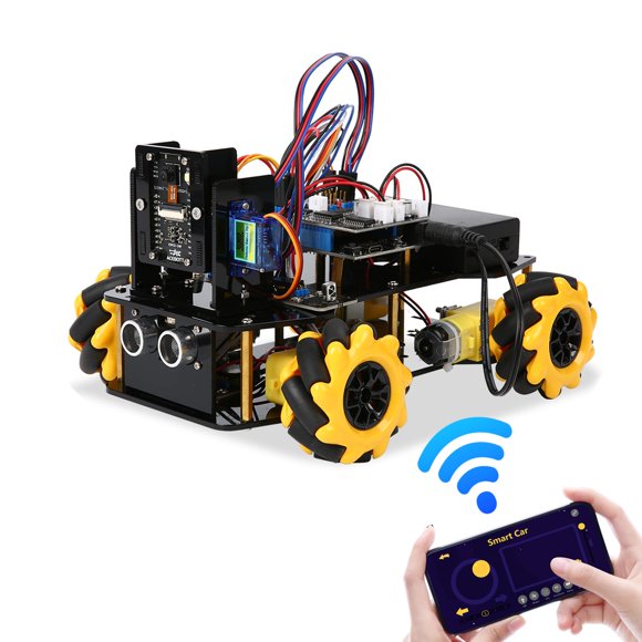 Kit de coche inteligente ACEBOTT ESP32 compatible con Arduino con cámara