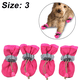 thumbnail image 2 of Zapatos para perros con protección para patas en pavimento caliente, suela antideslizante, botas de verano para perros y gatos con correas reflectantes, 4 unidades, 2 of 5