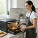thumbnail image 3 of Horno Eléctrico De Mesa Atma con Grill 45l 1800w Convección y Spiedo, 3 of 8