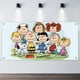 thumbnail image 2 of PEANUTS Fondo Temático Pancarta Suministros de Decoración para Fiesta de Cumpleaños, Decoración de Fondo de Fiesta Personalizado,60*90cm, 2 of 6