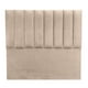 thumbnail image 1 of Respaldo Tubular Vertical 1 plaza Felpa Beige, 1 of 3
