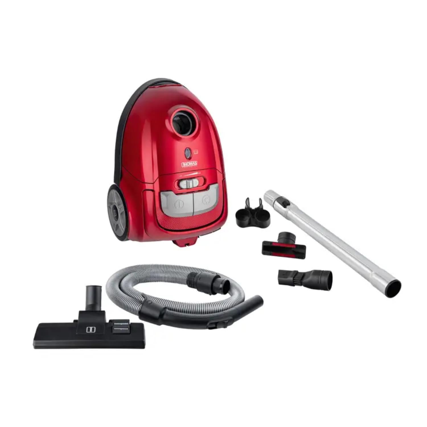 Thomas - Aspiradora Electrica De Arrastre 1600w Rojo Th-1640