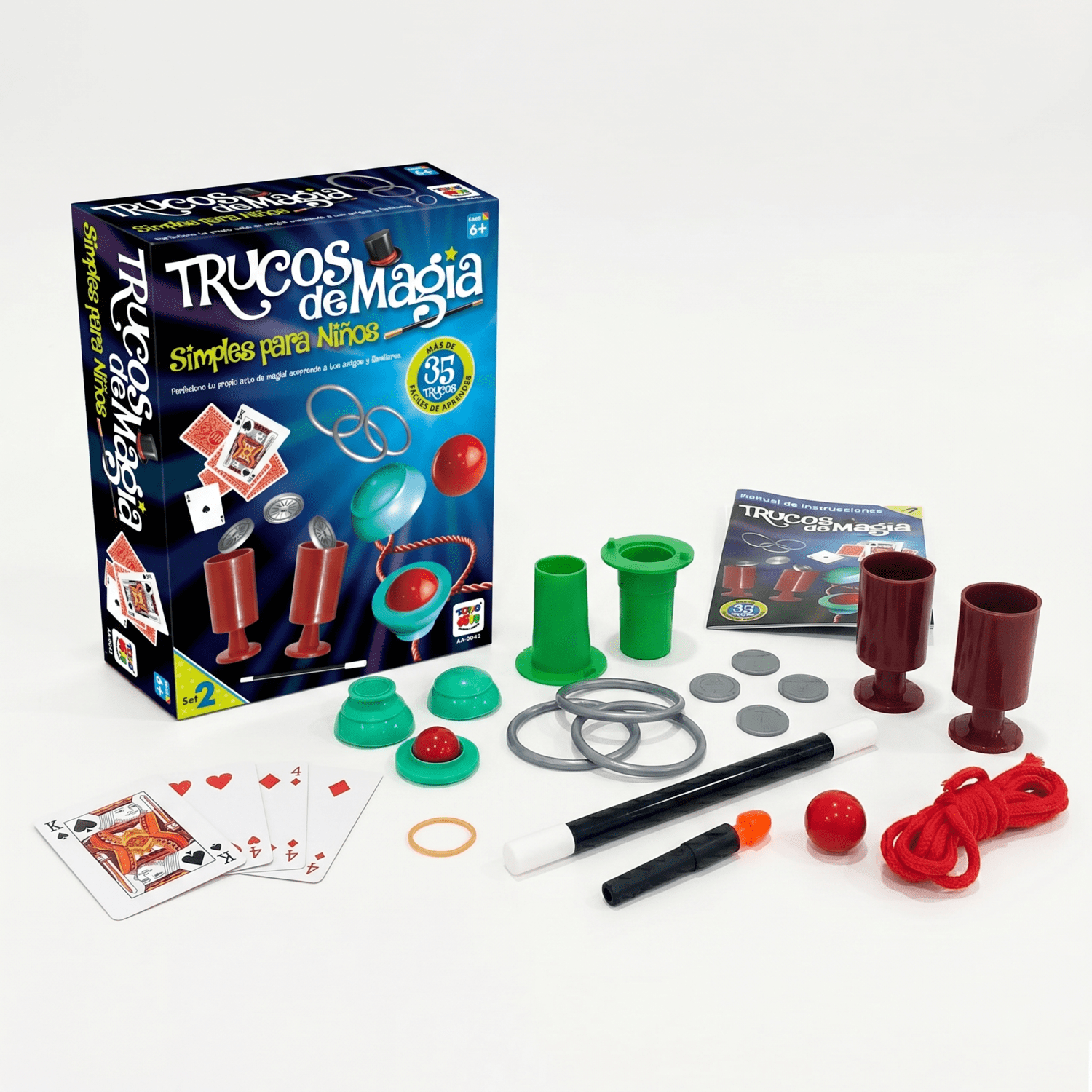 Juego De Magia Set De Magia 2 (35 Trucos) - Toyng