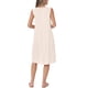 thumbnail image 3 of INSPIRE CHIC Vestido Plisado para Mujer Verano Casual 2025 Sin Mangas Midi Swing Tank Vestido de Sol Cuello en V L Beige, 3 of 6