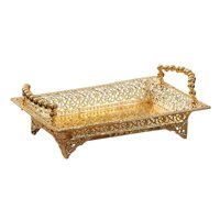 Magideal - Bandeja De Con , Bandeja De Encimera, Bandeja De Desierto, Decoración De Almacenamiento, Bandeja De Aperitivos Ktv De Hotel Para , Los 30X18Cm