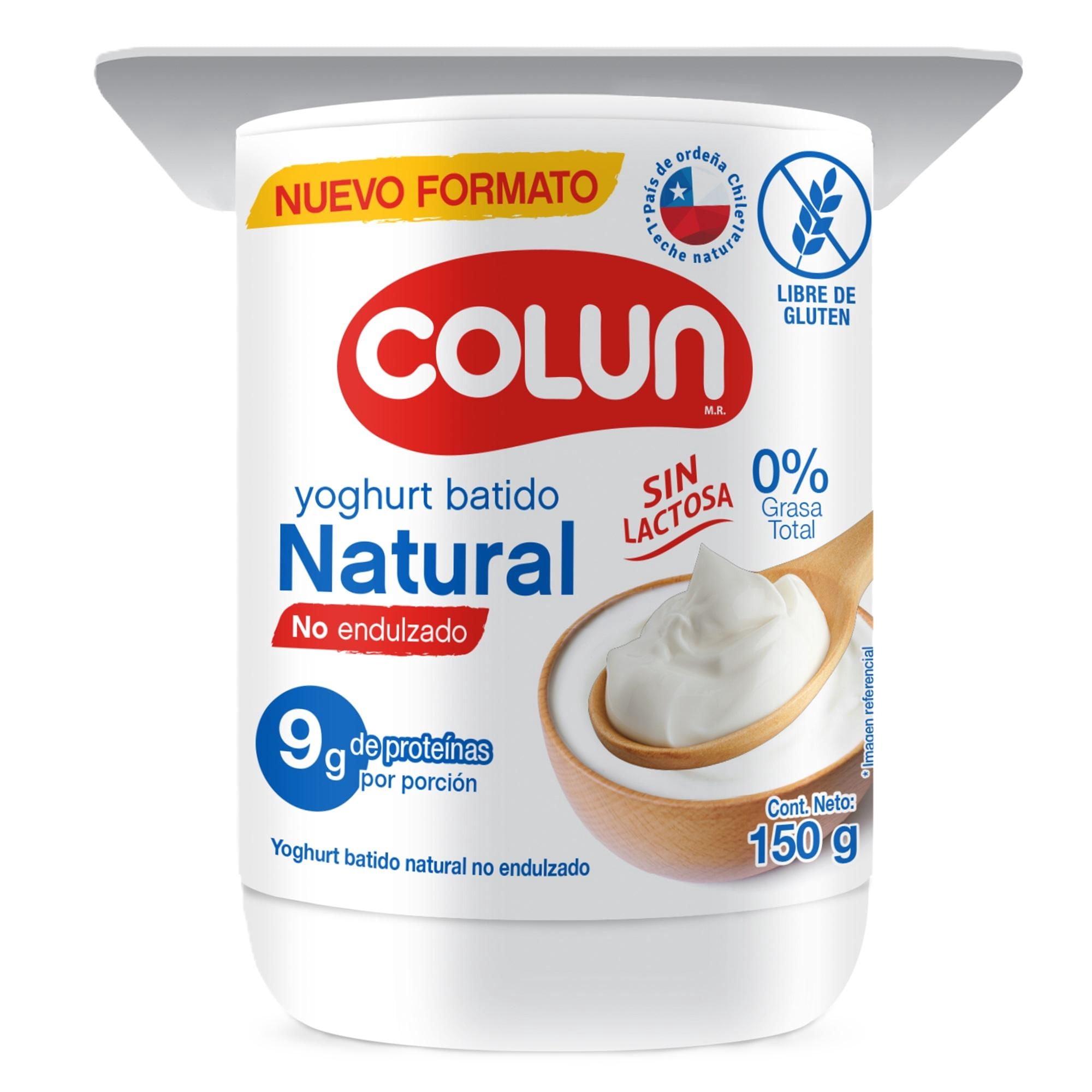 Yoghurt Natural 0% Grasa 150 g Colun