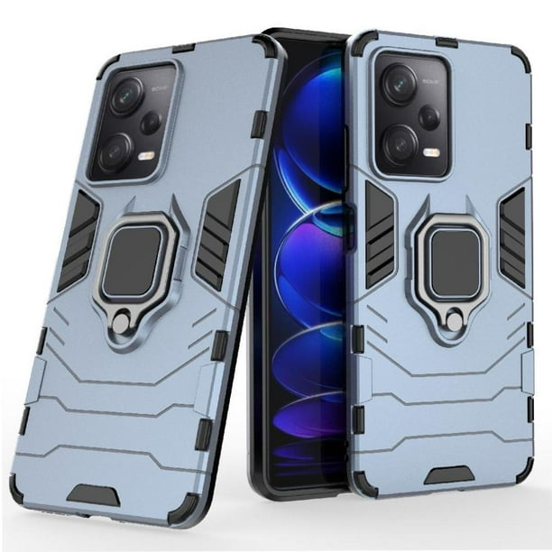 FOXDOCK Funda Antigolpes para Xiaomi Redmi Note 12 Pro 5G – Protección Total con Soporte y Diseño Robusto
