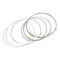 Bothyi - Juego De Cuerdas Para Guitarra Eléctrica, 6X Piezas De Guitarra Para Estudiantes Principiantes Profesionales