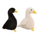 thumbnail image 3 of 2 Uds., Mu?eco De Pato De Peluche Infantil, Decoración De 40cm, Blanco, 40cm, Negro, 3 of 4