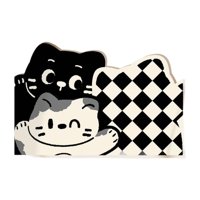 Bothyi - Alfombra De Baño De Dibujos Animados, Alfombra De Entrada De Secado Rápido Para Dormitorio, Lavabo, Ducha Lateral