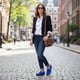 thumbnail image 2 of Mocasín New Walk Slip On Confort Azul, 2 of 6