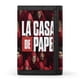 thumbnail image 1 of La Casa de Papel Cartera Trifold para Hombres, 8 Ranuras para Tarjetas, 1 Ventana de ID, Tarjetero Delgado con Bolsillo de Efectivo con Cremallera para Uso Cotidiano, 1 of 6