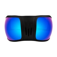 Ioensy - Gafas De Carreras De Caballos Con Protección Uv, Gafas Ecuestres Para Juegos De Senderos Al Aire Libre, Negras Y Azules