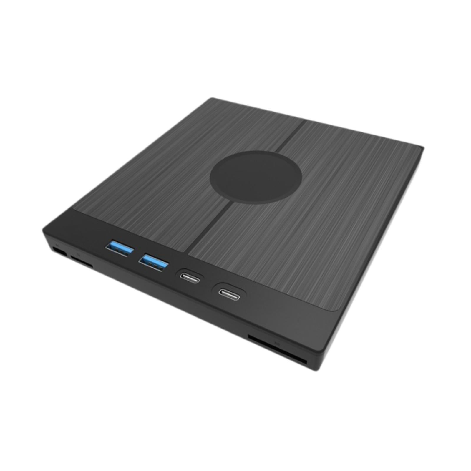 Magideal - Unidad De Dvd Externa Usb 3.0 Tipo C, Unidad De Cd Externa Para Computadora, Grabadora De Cd Portátil, Lector De Dvd Para Computadora, Viajes, Hogar