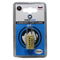 Tecno Import - Candado Sandy Con Clave / 21Mm