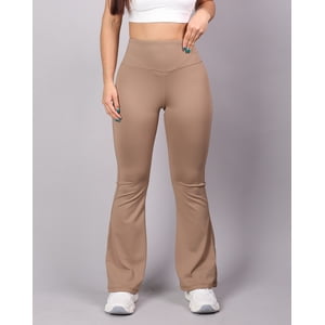 Flix Spa - Leggings Flare Mujer Elasticada Sensación