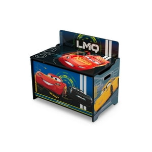 Baúl Infantil Para Juguetes Cars Disney Deluxe Delta Children