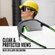 thumbnail image 4 of Gafas de seguridad Jackson Safety Maxview+ Black Smoke Lens, 4 of 6