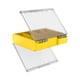 thumbnail image 2 of Caja De Aparejos De Pesca Con Mosca, Portátil, Para Cebos, Anzuelos Y Se?uelos, Color Amarillo, 2 of 5