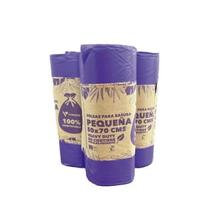 Vinder - Bolsa De Basura Compostable - 3 Rollos 10 Unidades 50X70 - 30L.