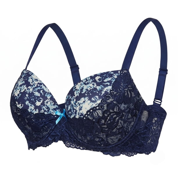 Sostén Microfibra Mujer Lady Genny S-687C Encaje Soft