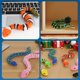 thumbnail image 4 of Serpiente Impresa En 3d De 106 Cm Flexible Con Dientes Brillantes, 4 of 7