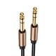 thumbnail image 2 of Cable De Instrumento De Audio Estéreo De 6,35 Mm Para Micrófono Mezclador De Guitarra Eléctrica, 2 of 5