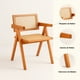 thumbnail image 5 of Silla Sitial Butaca Chandigarh Madera Rattan Natural, 5 of 7