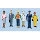 thumbnail image 1 of Set de Figuras de Acción Excellerations 13 cm – Personas y Profesiones, 1 of 1