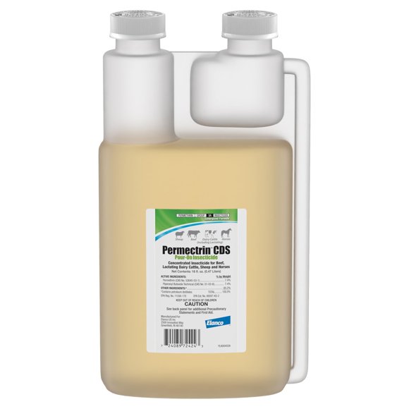 Insecticida Elanco Permectrin CDS pour-on 473 ml