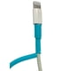 thumbnail image 1 of Pack Protector Resorte Espiral Celeste + Cable Usb Compatible iPhone, 1 of 3