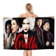 thumbnail image 1 of Cruella Toalla de playa de secado rápido con diseño temático, regalo para mujeres y niñas, ideal para cumpleaños, fans, amantes de la música, uso en la playa o al aire libre, 78 × 180 cm, 1 of 6