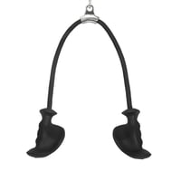 Xusx111 - Cuerda De Tricep Con Manijas Ergonómicas, Tricep Pull Down Cable Para Máquina De Cable, Sistema De Polea, Conexión De Cable De Cuerda De Triceps Para Gimnasio, Casa