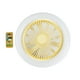 thumbnail image 2 of Ventilador De Techo Con Luz Ventiladores De Techo De Perfil Bajo Ventilador De Techo De Oficina Con Lámpara Amarillo 36W, 2 of 3