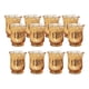 thumbnail image 1 of 12x Portavelas De Vidrio Para Fiestas Decoración Candelabros Candelabros B, 1 of 5