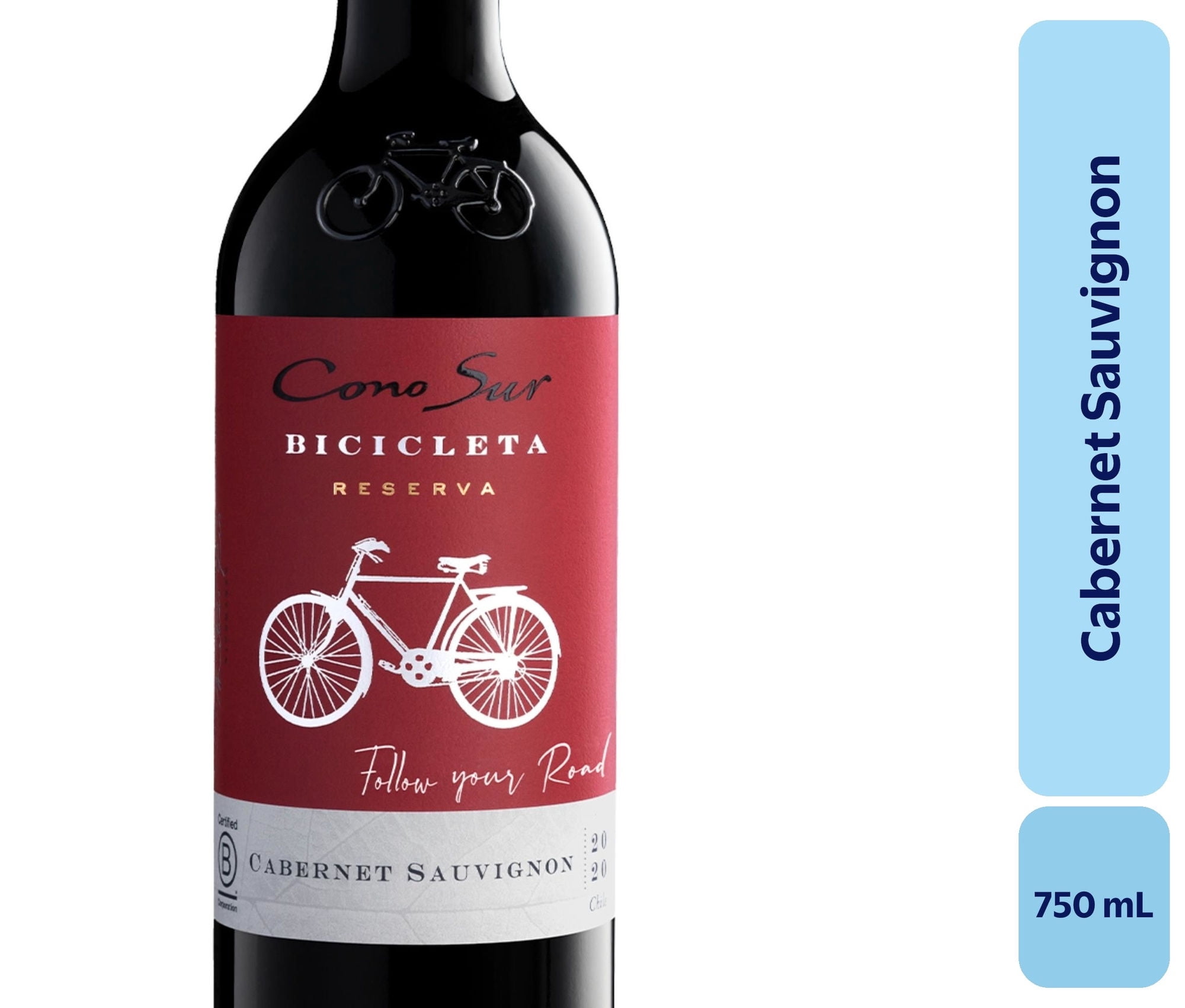 Vino Cabernet Sauvignon Botella 750 mL Bicicleta