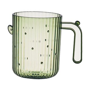 Magideal - Soporte Portátil Para Cepillo De Dientes, Taza Para Lavar Gárgaras, Soporte Para Cepillado De Dientes, Vaso De Baño Reutilizable Para Cocina, Baño, Ca Verde