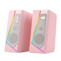 Altavoces De Sobremesa Redragon Gs520 Rgb 2.0 Canal Usb Rosa