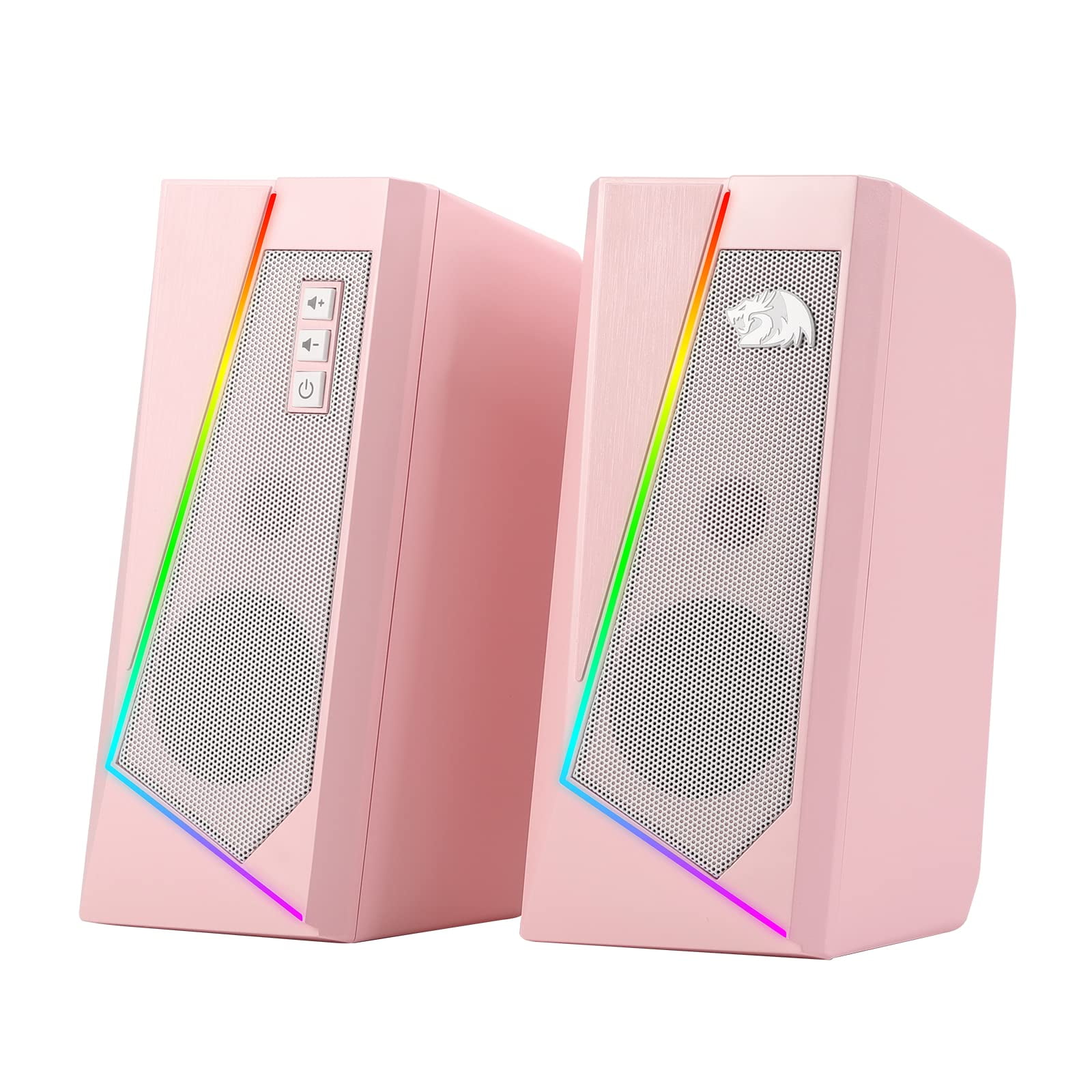 Altavoces De Sobremesa Redragon Gs520 Rgb 2.0 Canal Usb Rosa